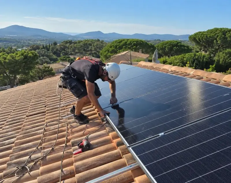 Installateur panneaux solaires Fox-Amphoux — pose photovoltaïque sur toiture