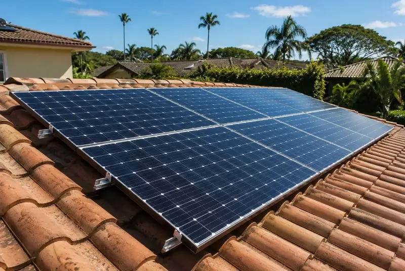 Installation de panneaux solaires à Fox-Amphoux